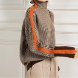 Leonor - Suéter de Cuello Alto Lujoso