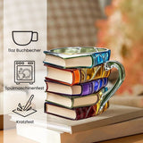 Amélie - Taza artesanal 3D en forma de libro
