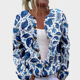 María - Cardigan Floral de Otoño