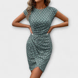Ema - Vestido de manga corta tulipán