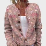 Raquel - Cardigan Floral de Otoño