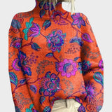 Lígia - Suéter de Punto Artístico