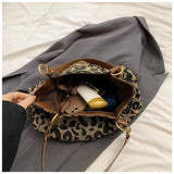 Leopardo - Bolso de Mano con Estampado de Leopardo