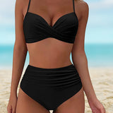 Vega | Elegante bikini de cintura alta
