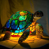 Tortuga - Lámpara de vitral