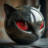 Gato Negro - Escultura Mística