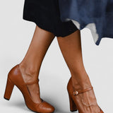 Bravina - Sandalias de uso diario con un pequeño tacón