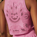 Moema - Conjunto Rosa en Encaje