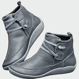 Botines ortopédicos de cuero premium