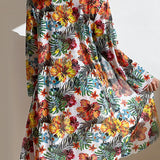 Paloma | Bikini con falda de flores