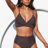 Paula | Conjunto de bikini de cintura alta