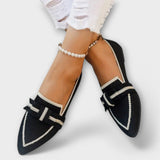Dalva - Zapatos planos para mujer con lazo