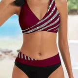 Candela | Bikini impreso en tonos cálidos