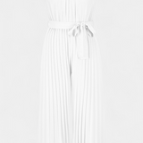 Patrizia | Mono Palazzo Plisado con Cuello Halter