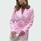 Blazer de línea impecable