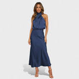 Alba - Vestido Satin Elegance