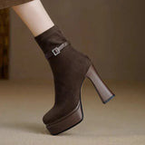 Janete - Botas de plataforma de lujo con confort y estilo en cada paso