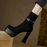 Janete - Botas de plataforma de lujo con confort y estilo en cada paso