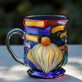 María - Taza artesanal en miniatura para libros 3D