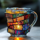 Lisa - Taza artesanal en forma de libro