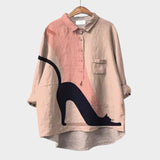 Mia | Blusa Hecha a Mano con Encaje
