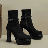 Janete - Botas de plataforma de lujo con confort y estilo en cada paso