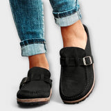 Mocasines Ortopédicos Femeninos con Cierre Decorativo