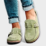 Mocasines Ortopédicos Femeninos con Cierre Decorativo