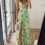Sónia - Vestido midi de estampado floral