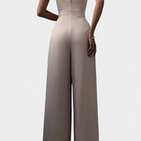 Romily | Mono Sexy con Tirantes y Pierna Ancha Elegante