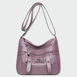 Elegante bolsa de cuero