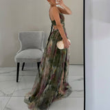 Margarida - Vestido Maxi con Estampado Floral