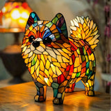 Pompón - Lámpara de Vitral