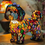 Lilly - Lámpara de vitral