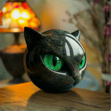 Gato Negro - Escultura Mística