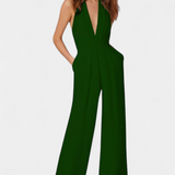 Lila | Mono de Pierna Ancha con Elegancia Ligera