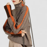 Leonor - Suéter de Cuello Alto Lujoso