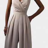 Romily | Mono Sexy con Tirantes y Pierna Ancha Elegante