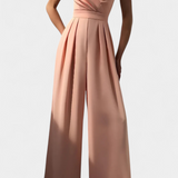 Romily | Mono Sexy con Tirantes y Pierna Ancha Elegante