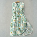 Daniela - Vestido Cómodo con Estampado Floral