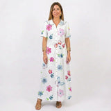 Sofía - Vestido Vintage con Estampado Floral