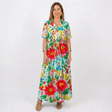 Paula - Vestido Floral Cómodo