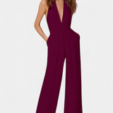 Lila | Mono de Pierna Ancha con Elegancia Ligera